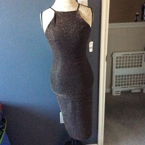 Women's Beautiful Open Back Stretched Dress Size M